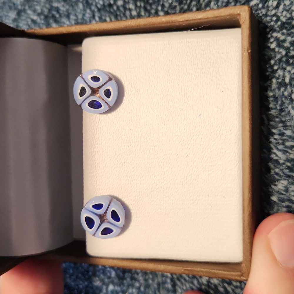 Italian Murano glass earrings